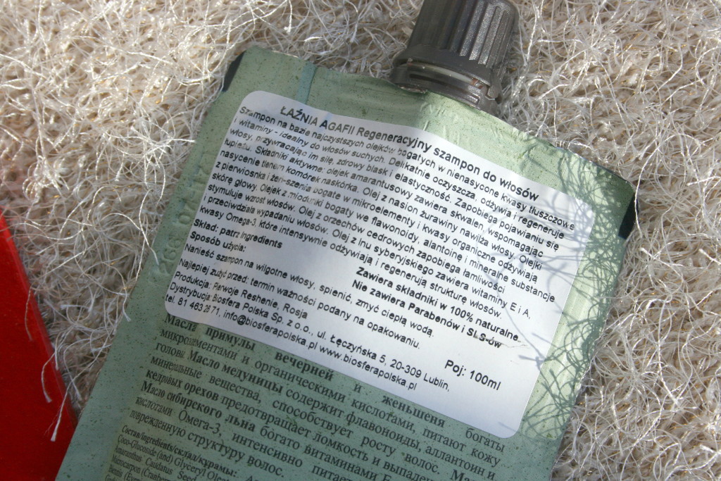 Łaźia Agafii regenerujący szampon