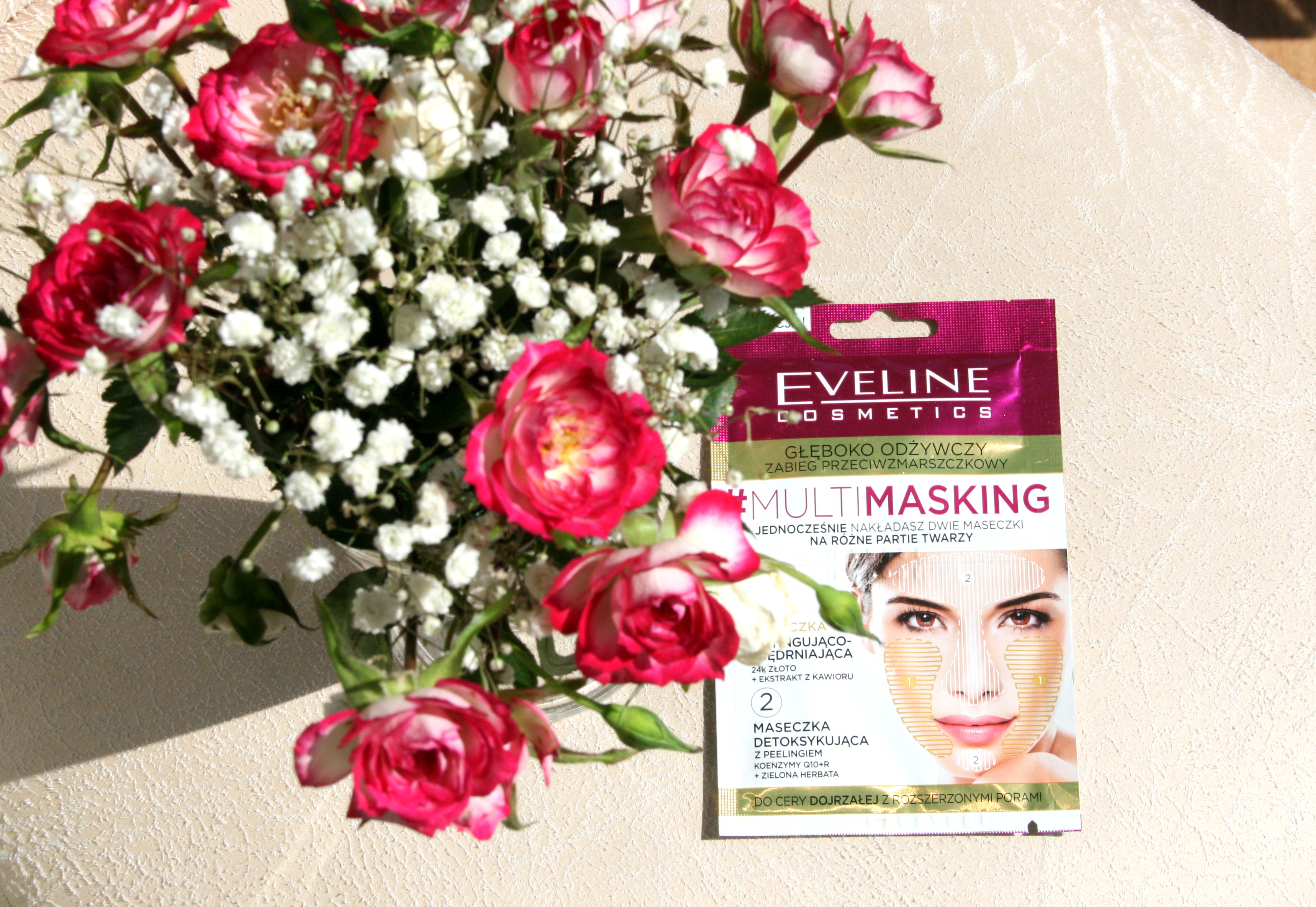 Eveline Multimasking zabieg przeciwzmarszczkowy oraz redukujący zaczerwienienia